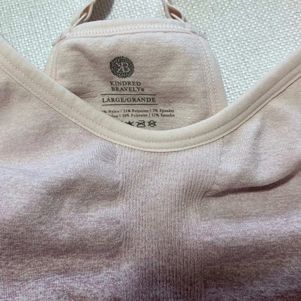 Kindred Bravely Sublime hands free pumping and nursing bra. Size large - Picture 2 of 4